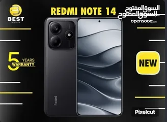  2 شاومي ردمي نوت 14 متوفر بعدة ألوان /// Redmi note 14 new 16G Ram 256G