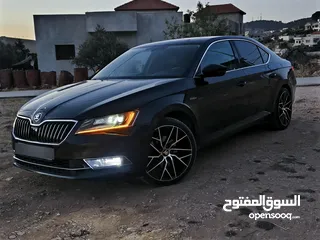  1 سكودا سوبيرب 2019   Skoda SUPERB 2018 فحص نخب للبيع كاش او اقساط
