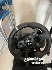  1 Logitech steering g923 with shifter & Chair set up