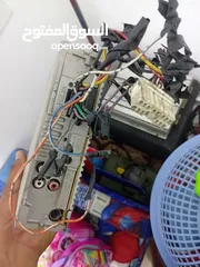  5 مسجل سوني مع صب وجهاز وجدلة كاملة