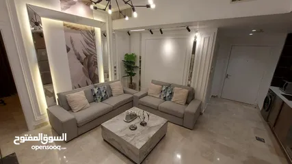  3 شقه مفروشه للايجار في داماك البوليفارد العبدلي