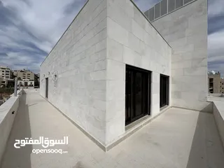  14 شقة روف باطلالة مميزة مساحة بناء 155م داخلي و 165م ترس بسعر مميز في عبدون