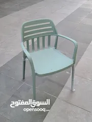  25 كراسي اكريليك كراسي حديقة كراسي خارجية كرسي اكريليك قوي عظم مقارم للشمس للمطاعم والمساحات الخارجية