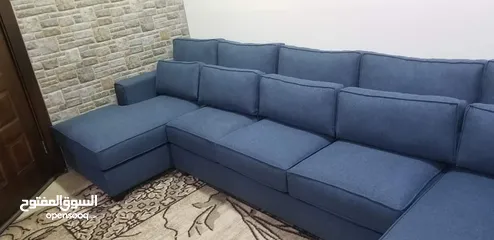  11 كورنرات أمريكي موديلات ايكيا بسعر الجملة فقط لدي مفروشات ماسة أسفنج دانلوب خشب سويد قماش تركي لينن