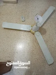  2 مروحة سقف بحالة ممتازة جدا