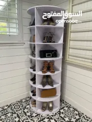  6 خزانة الأحذية الدوّارة – حل ذكي لكل بيت أنيق