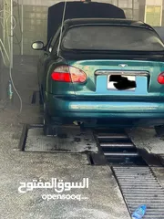  10 دايو لانوس 1997 لون زيتي مميز بحاله جيده جدا السعر قابل للتفاوض بعد المعاينه