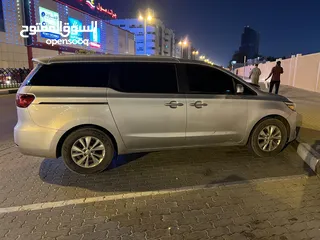  6 ‎سياره كيا كارنفال 2016 رقم 2 كلين تايتل بدون داعمه  Kia carnival clean title