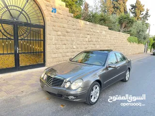 10 مرسيدس E200 فل كامل بانوراما موديل 2007