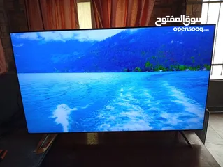  2 شاشة سامسونغ 65 انش شبه جديده للبيع