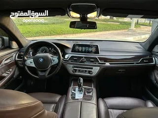  14 بي ام دبليو 750LI ابيض 2016 خليجي BMW 750LI White GCC 2016