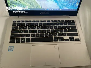  2 لابتوب اسوس i5 gen8 كيبورد مضيء جهاز سليم بسعرر حررق