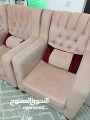  2 كنب  ضيوف 7مقاعد استعمال بسيط