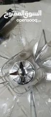  25 الخلاط الصناعي 2 لتر 15 سرعه 6 شفرات ضد الكسر خلاط Silver Crest خفاق MIXER صناعي يطحن زجاج