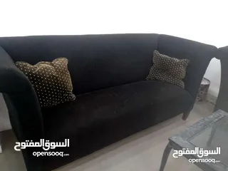  4 تقم كنب ملوكي اسود خشب ليسه تجاري