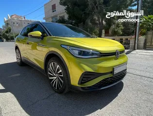 7 Volkswagen ID.4 X pure Plus جمرك جديد فحص كامل سعر مميز