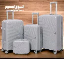  9 طقم شنط سفر ضد الكسر 4 قطع بسعر العرض .. للطلب عبر رقمي الوتس