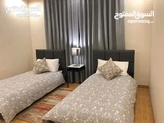  15 شقة مفروشة  للايجار في عمان -منطقة ام اذينة منطقة هادئة ومميزة جدا