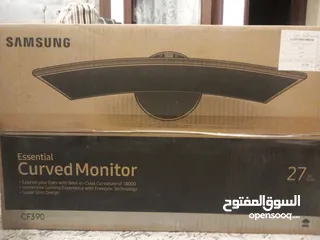  1 شاشة كمبيوتر 27  essential curved monitor