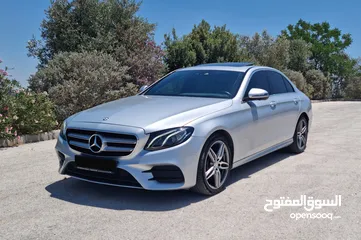  5 مرسيدس بنز E200 - AMG فل أوبشن مسكر - دهان الشركة المنتجة - سيارة بحالة الوكالة