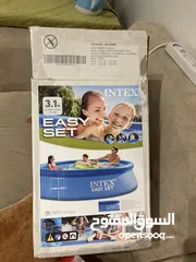  2 للبيع مسبح جديد مستعمل بس يومين