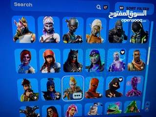  2 للبيع حساب فورت نادر سكلتون وشيطون رخيص