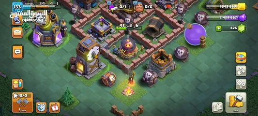  4 Clash of clans town 13 max