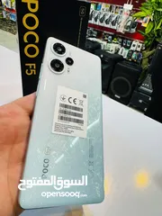  5 مستعمل ايام poco F5 5G رام اساسي 12 واضافه جيجا 256 أغراضة والكرتونه الأصلية متوفر توصيل