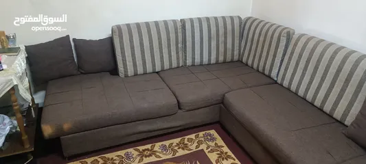  2 طقم كنب كورنر للبيع ب 100 دينار