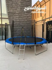  2 ترامبولين ( نطيطة للاطفال )  مقاس 3,65 م