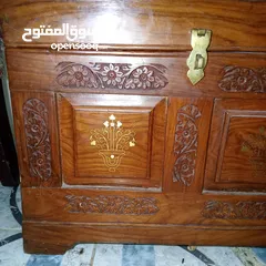  2 صندوق خشبي قابل للتفاوض wooden box