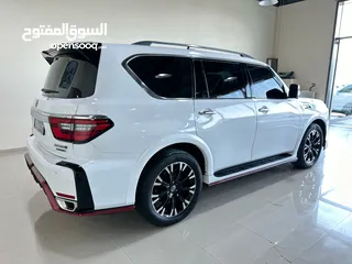  2 نيسان باترول نيسمو Nissan Nismo ابيض / احمر