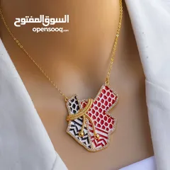  2 سنسال مطلي بالذهب عيار 21
