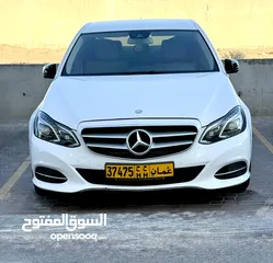  1 Mercedes Benz E 200 special edition 2014 Gcc