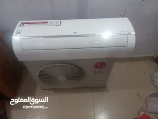  2 وحدة تكييف ال جي انفرتر 2طن بحالة ممتازة