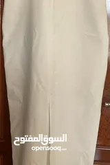  3 New white dress from Zara size Mفستان جديد من زارا قياس ميديوم