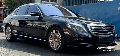  2 Mercedes Benz S600 2015