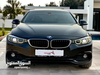  2 AED  1,270 PM  BMW 420I 2.0L I4  2019  GCC  EXCELLENT CONDITION  0% DOWNPAYMENT