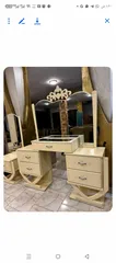  3 غرفة نوم كريمي وبني