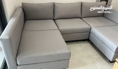  1 Sofa bed (grey)