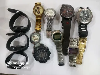  5 شروات ساعات/ كاسيت / الات حاسبة تلفونات شغل قطع / شروات منوعة/ ماكينة حلاقة /فلتر ماء/عرباية اطفال/