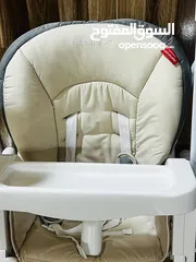  7 كرسي طعام ماركه mamalove  وعربايه شارع belco بيلكو جديد