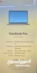  1 MacBook Pro. 2019