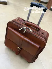  1 100% genuine leather office travel case