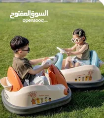  8 ماتور الأطفال المزدوج ( الترند الجديد ) من عمر 1 إلى 5  ماتور مزدوج 6 فولت  متوفر بعدة الوان