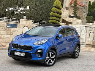  2 كيا سبورتج موديل 2019 فحص كامل فل كامل وارد الشركه قاطع مسافه 40,000 km تحت كفاله الوكاله