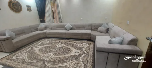  8 طقم كورنر لون بيج غامق