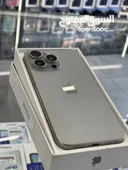  8 Iphone 15 pro max natural titanium used 256gb ايفون 15 برو ماكس 256 جيجا مستخدم بحالة الجديد