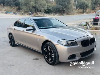  5 BMW520i f10 سيارة  للبيع  موديل 2014 بسبب التبديل