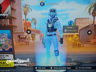  2 بلايستيشن 4 سليم وحساب فورت وروكيت ب160 دينار